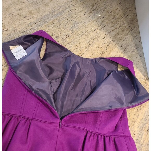 Lot of 2 J. Crew Size 10 Sleeveless Pleated Wool Blend Lined Dress 1 is New! - Picture 11 of 16